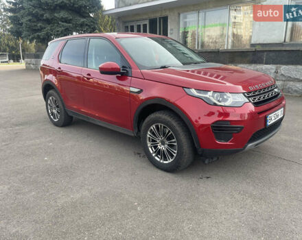 Червоний Ленд Ровер Discovery Sport, об'ємом двигуна 2 л та пробігом 240 тис. км за 16550 $, фото 4 на Automoto.ua