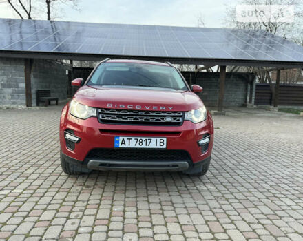 Червоний Ленд Ровер Discovery Sport, об'ємом двигуна 2 л та пробігом 169 тис. км за 21300 $, фото 4 на Automoto.ua