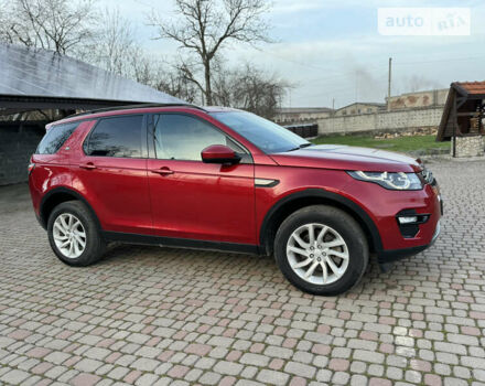 Красный Ленд Ровер Discovery Sport, объемом двигателя 2 л и пробегом 169 тыс. км за 21300 $, фото 7 на Automoto.ua