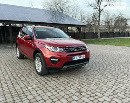 Червоний Ленд Ровер Discovery Sport, об'ємом двигуна 2 л та пробігом 169 тис. км за 21300 $, фото 5 на Automoto.ua