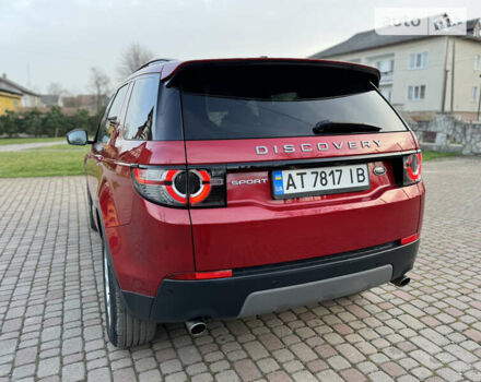 Червоний Ленд Ровер Discovery Sport, об'ємом двигуна 2 л та пробігом 169 тис. км за 21300 $, фото 1 на Automoto.ua