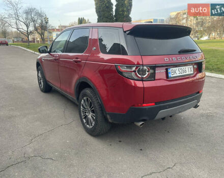 Червоний Ленд Ровер Discovery Sport, об'ємом двигуна 2 л та пробігом 240 тис. км за 16550 $, фото 11 на Automoto.ua