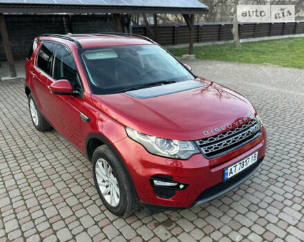 Красный Ленд Ровер Discovery Sport, объемом двигателя 2 л и пробегом 169 тыс. км за 21300 $, фото 22 на Automoto.ua