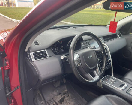 Червоний Ленд Ровер Discovery Sport, об'ємом двигуна 2 л та пробігом 240 тис. км за 16550 $, фото 17 на Automoto.ua