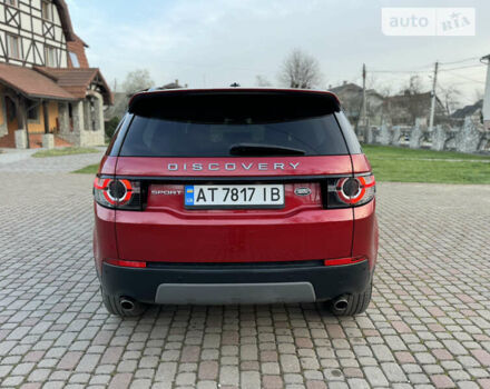 Красный Ленд Ровер Discovery Sport, объемом двигателя 2 л и пробегом 169 тыс. км за 21300 $, фото 13 на Automoto.ua