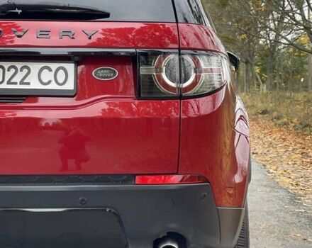 Красный Ленд Ровер Discovery Sport, объемом двигателя 2 л и пробегом 170 тыс. км за 18450 $, фото 13 на Automoto.ua