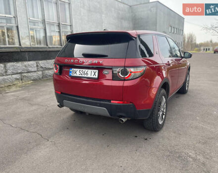 Червоний Ленд Ровер Discovery Sport, об'ємом двигуна 2 л та пробігом 240 тис. км за 16550 $, фото 9 на Automoto.ua