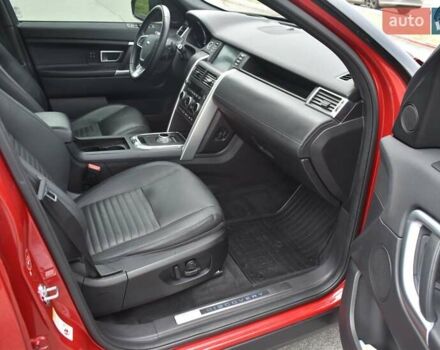 Красный Ленд Ровер Discovery Sport, объемом двигателя 2 л и пробегом 66 тыс. км за 20700 $, фото 11 на Automoto.ua