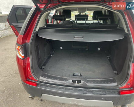 Червоний Ленд Ровер Discovery Sport, об'ємом двигуна 2 л та пробігом 240 тис. км за 16550 $, фото 26 на Automoto.ua