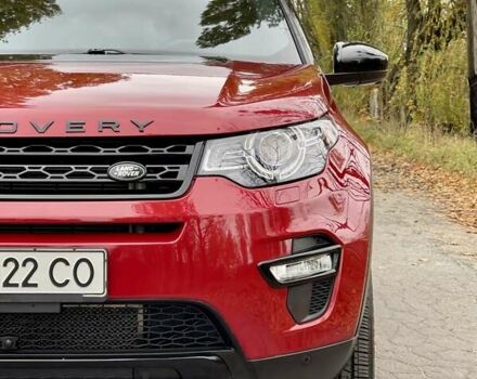 Красный Ленд Ровер Discovery Sport, объемом двигателя 2 л и пробегом 170 тыс. км за 18450 $, фото 6 на Automoto.ua