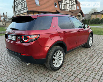 Красный Ленд Ровер Discovery Sport, объемом двигателя 2 л и пробегом 169 тыс. км за 21300 $, фото 9 на Automoto.ua