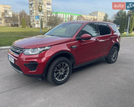 Червоний Ленд Ровер Discovery Sport, об'ємом двигуна 2 л та пробігом 240 тис. км за 16550 $, фото 1 на Automoto.ua