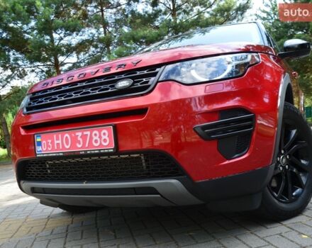 Червоний Ленд Ровер Discovery Sport, об'ємом двигуна 2 л та пробігом 159 тис. км за 15350 $, фото 2 на Automoto.ua