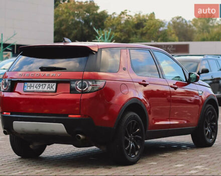 Красный Ленд Ровер Discovery Sport, объемом двигателя 2 л и пробегом 118 тыс. км за 18900 $, фото 5 на Automoto.ua