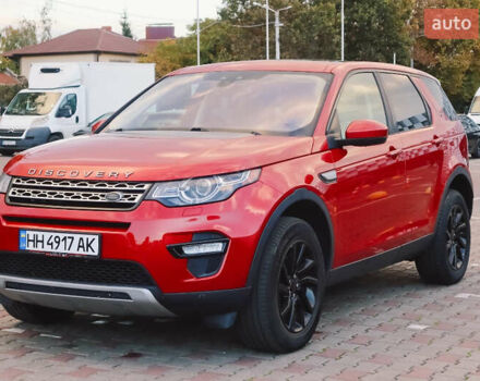 Красный Ленд Ровер Discovery Sport, объемом двигателя 2 л и пробегом 118 тыс. км за 18900 $, фото 1 на Automoto.ua