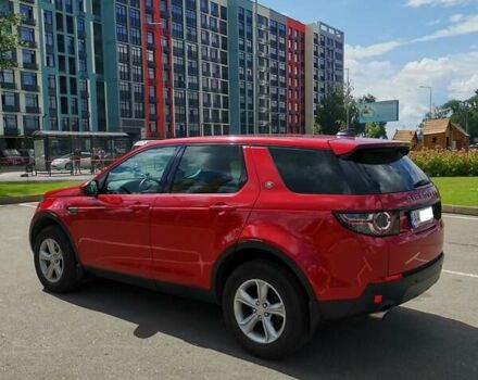 Красный Ленд Ровер Discovery Sport, объемом двигателя 2 л и пробегом 67 тыс. км за 29900 $, фото 1 на Automoto.ua