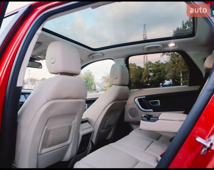 Красный Ленд Ровер Discovery Sport, объемом двигателя 2 л и пробегом 118 тыс. км за 18900 $, фото 13 на Automoto.ua