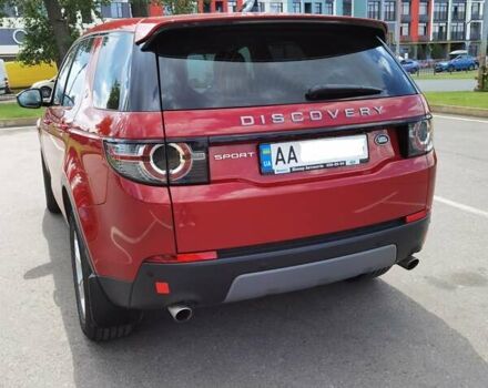 Красный Ленд Ровер Discovery Sport, объемом двигателя 2 л и пробегом 67 тыс. км за 29900 $, фото 4 на Automoto.ua