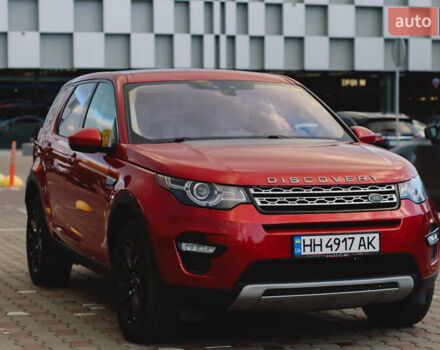 Красный Ленд Ровер Discovery Sport, объемом двигателя 2 л и пробегом 118 тыс. км за 18900 $, фото 2 на Automoto.ua