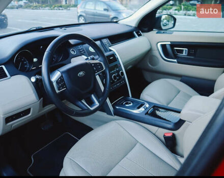 Красный Ленд Ровер Discovery Sport, объемом двигателя 2 л и пробегом 118 тыс. км за 18900 $, фото 9 на Automoto.ua