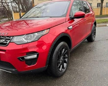 Красный Ленд Ровер Discovery Sport, объемом двигателя 2 л и пробегом 160 тыс. км за 19000 $, фото 2 на Automoto.ua