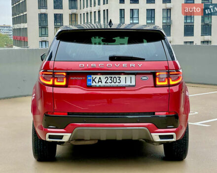 Красный Ленд Ровер Discovery Sport, объемом двигателя 2 л и пробегом 69 тыс. км за 39500 $, фото 3 на Automoto.ua