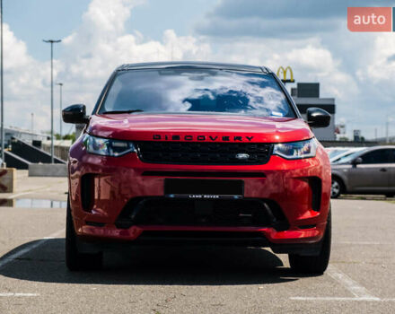 Красный Ленд Ровер Discovery Sport, объемом двигателя 2 л и пробегом 77 тыс. км за 45000 $, фото 1 на Automoto.ua