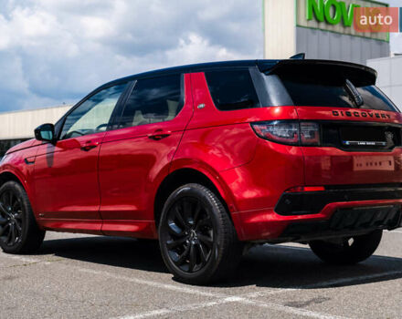Красный Ленд Ровер Discovery Sport, объемом двигателя 2 л и пробегом 77 тыс. км за 45000 $, фото 3 на Automoto.ua