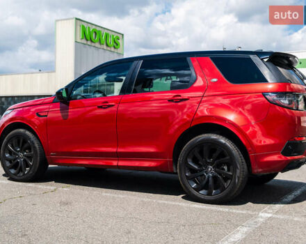 Красный Ленд Ровер Discovery Sport, объемом двигателя 2 л и пробегом 77 тыс. км за 45000 $, фото 6 на Automoto.ua