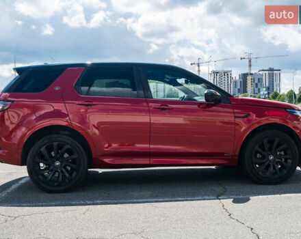Красный Ленд Ровер Discovery Sport, объемом двигателя 2 л и пробегом 77 тыс. км за 45000 $, фото 7 на Automoto.ua