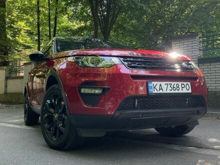 Красный Ленд Ровер Discovery Sport, объемом двигателя 2 л и пробегом 70 тыс. км за 19500 $, фото 1 на Automoto.ua