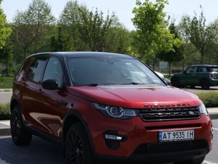 Красный Ленд Ровер Discovery Sport, объемом двигателя 2 л и пробегом 162 тыс. км за 17300 $, фото 1 на Automoto.ua
