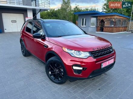 Червоний Ленд Ровер Discovery Sport, об'ємом двигуна 2 л та пробігом 205 тис. км за 14900 $, фото 1 на Automoto.ua