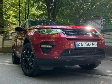 Красный Ленд Ровер Discovery Sport, объемом двигателя 2 л и пробегом 70 тыс. км за 19500 $, фото 1 на Automoto.ua