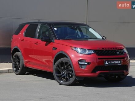 Червоний Ленд Ровер Discovery Sport, об'ємом двигуна 2 л та пробігом 131 тис. км за 18999 $, фото 1 на Automoto.ua