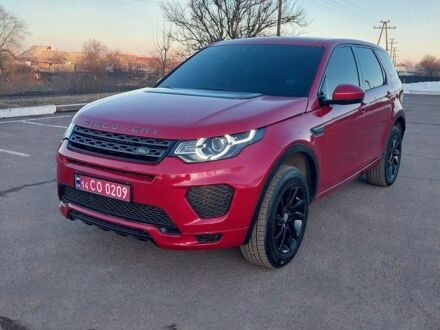 Красный Ленд Ровер Discovery Sport, объемом двигателя 2 л и пробегом 111 тыс. км за 18500 $, фото 1 на Automoto.ua