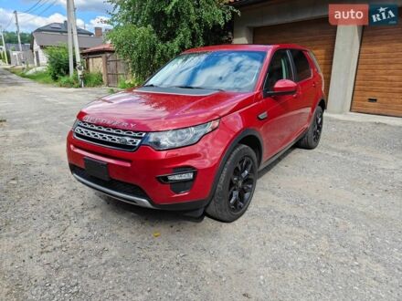 Червоний Ленд Ровер Discovery Sport, об'ємом двигуна 2 л та пробігом 133 тис. км за 12800 $, фото 1 на Automoto.ua