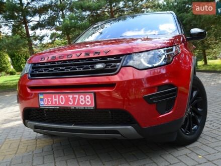 Червоний Ленд Ровер Discovery Sport, об'ємом двигуна 2 л та пробігом 159 тис. км за 15350 $, фото 1 на Automoto.ua
