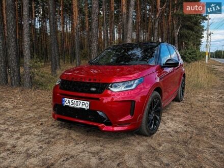Красный Ленд Ровер Discovery Sport, объемом двигателя 2 л и пробегом 83 тыс. км за 30000 $, фото 1 на Automoto.ua