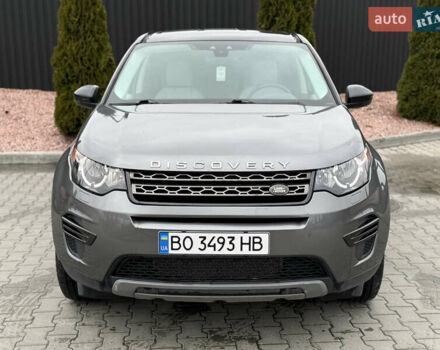 Серый Ленд Ровер Discovery Sport, объемом двигателя 2 л и пробегом 188 тыс. км за 14499 $, фото 4 на Automoto.ua