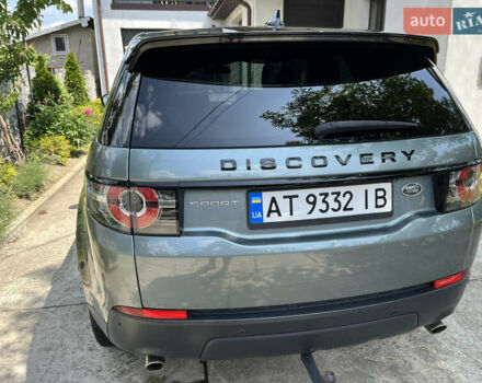 Серый Ленд Ровер Discovery Sport, объемом двигателя 2 л и пробегом 182 тыс. км за 21400 $, фото 7 на Automoto.ua