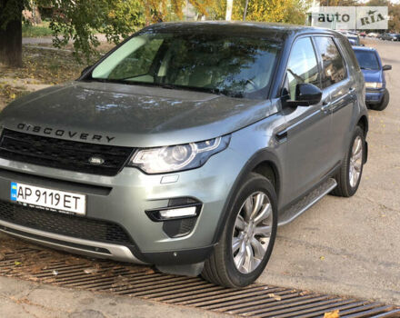 Серый Ленд Ровер Discovery Sport, объемом двигателя 2.2 л и пробегом 138 тыс. км за 27000 $, фото 2 на Automoto.ua