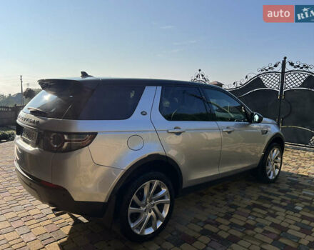 Серый Ленд Ровер Discovery Sport, объемом двигателя 2 л и пробегом 84 тыс. км за 22300 $, фото 3 на Automoto.ua