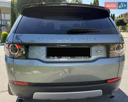 Серый Ленд Ровер Discovery Sport, объемом двигателя 2 л и пробегом 147 тыс. км за 23500 $, фото 4 на Automoto.ua