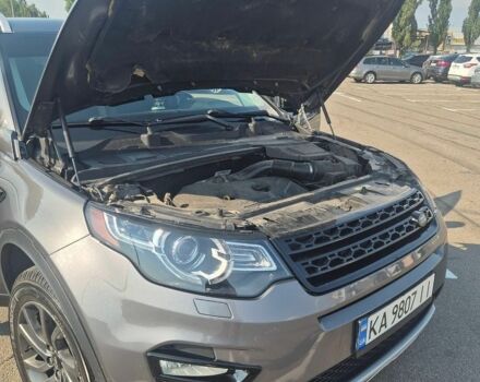 Серый Ленд Ровер Discovery Sport, объемом двигателя 2 л и пробегом 170 тыс. км за 16950 $, фото 10 на Automoto.ua