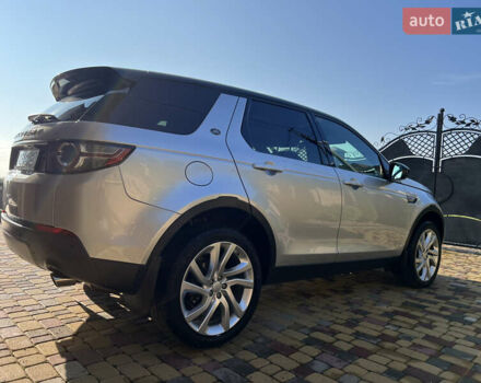 Серый Ленд Ровер Discovery Sport, объемом двигателя 2 л и пробегом 84 тыс. км за 20500 $, фото 14 на Automoto.ua