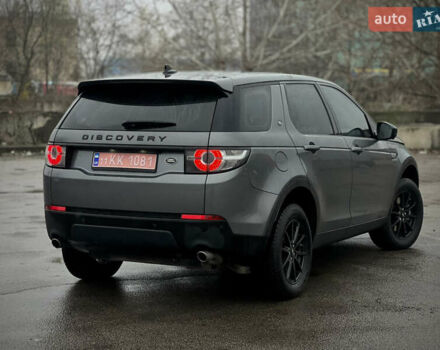Сірий Ленд Ровер Discovery Sport, об'ємом двигуна 2 л та пробігом 10 тис. км за 18700 $, фото 4 на Automoto.ua