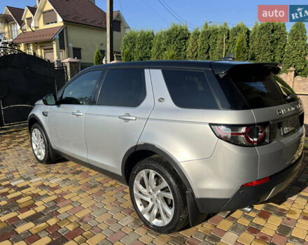 Серый Ленд Ровер Discovery Sport, объемом двигателя 2 л и пробегом 84 тыс. км за 20500 $, фото 5 на Automoto.ua
