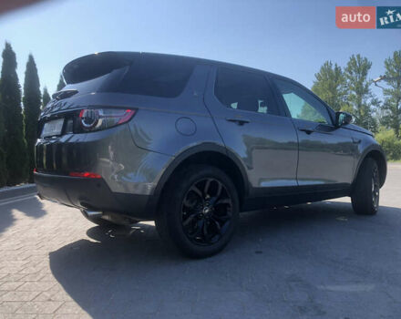 Серый Ленд Ровер Discovery Sport, объемом двигателя 2 л и пробегом 100 тыс. км за 19300 $, фото 5 на Automoto.ua