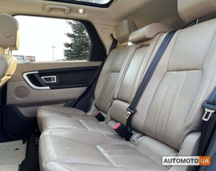 Серый Ленд Ровер Discovery Sport, объемом двигателя 2 л и пробегом 116 тыс. км за 19500 $, фото 12 на Automoto.ua